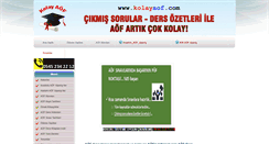 Desktop Screenshot of kolayaof.com
